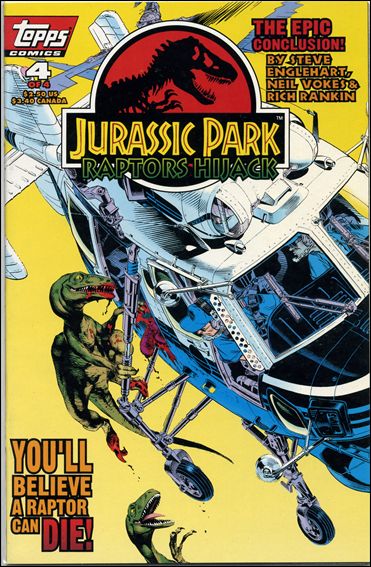 Jurassic Park: Raptors Hijack issue 4