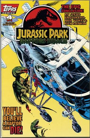 Jurassic Park: Raptors Hijack issue 4