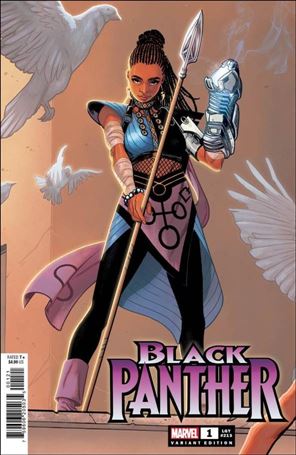 Black Panther (2023) issue 1-B Elena Casagrande Women of Marvel Cover
