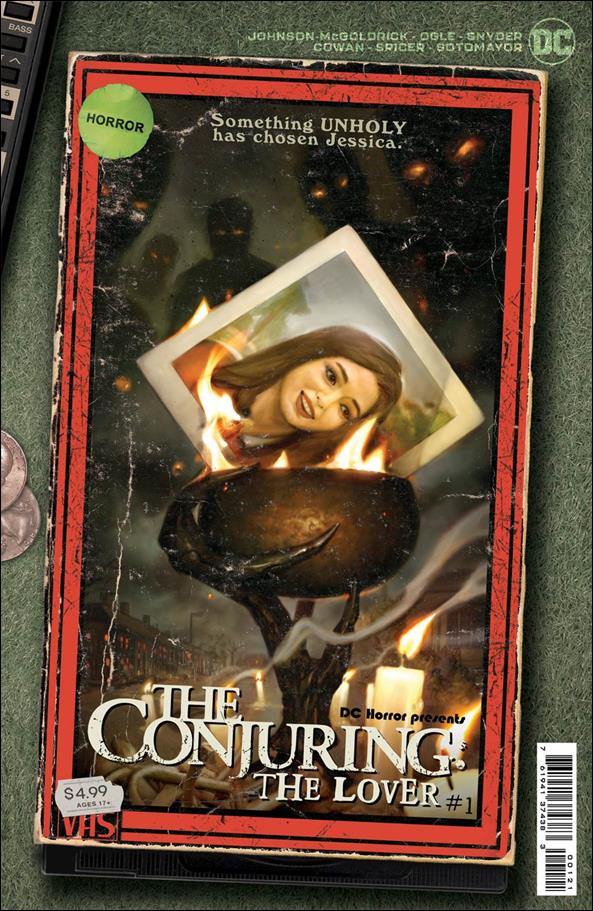 DC Horror Presents the Conjuring: The Lover issue 1-B Ryan Brown VHS Cardstock Cover