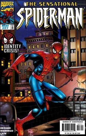 Sensational Spider-Man (1996) issue 27 Spider-Man Cover