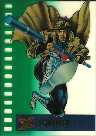1995 Fleer Ultra X-Men (Suspended Animation Subset) card 3 Gambit