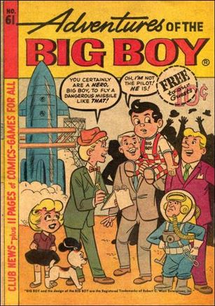 Adventures of the Big Boy issue 61-B West Coast Cover