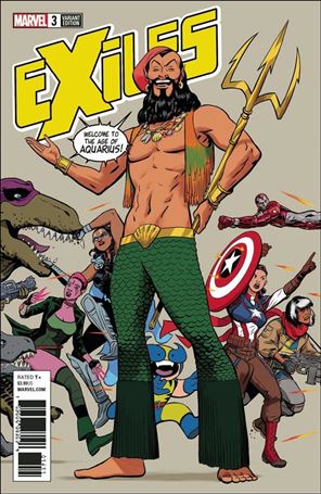 Exiles (2018) issue 3-D Javier Rodriguez 1:25 Cover