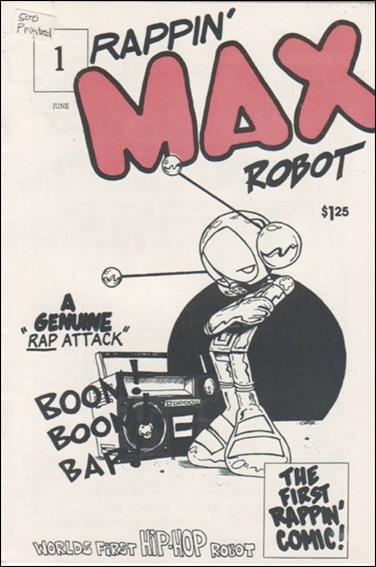 Rappin' Max Robot issue 1 Limited 1/500