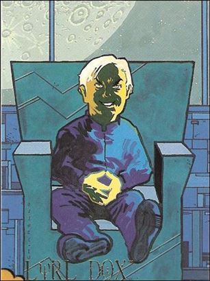 DC Villains: Dark Judgment (Base Set) card 27 Lyrl Dox
