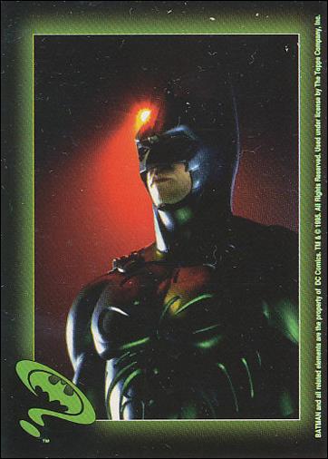 Batman Forever Stickers (Base Set) card 1 Batman