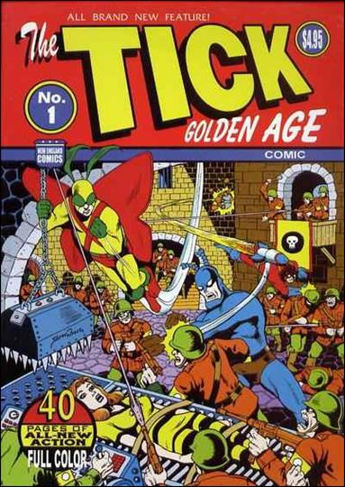 Tick's Golden Age Comic issue 1-B Marvelously Entertaining Cover