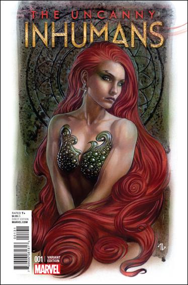 Uncanny Inhumans issue 1-F Adi Granov 1:25 Cover