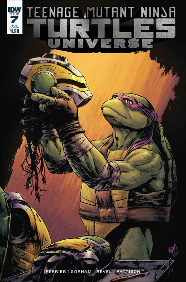 Teenage Mutant Ninja Turtles Universe issue 7-B Adam Gorham Subscription Cover