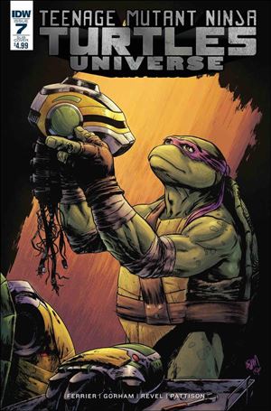 Teenage Mutant Ninja Turtles Universe issue 7-B Adam Gorham Subscription Cover