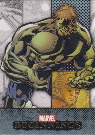 Marvel Beginnings: Series 1 (Base Set) card 118 Ravage