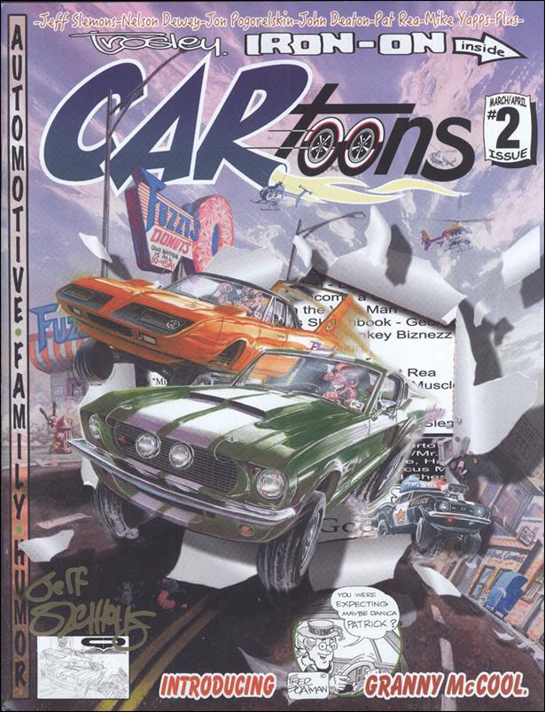 CARtoons (2016) issue 2 Iron-On Edition 1/5000
