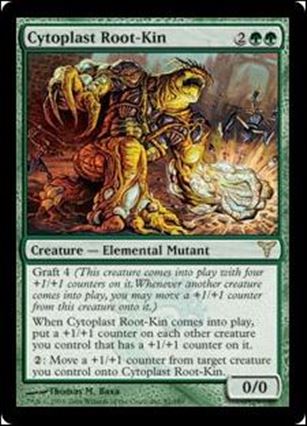 Magic the Gathering: Dissension (Base Set) card 81 Cytoplast Root-Kin