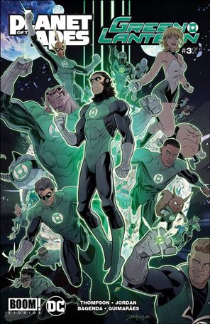 Planet of the Apes/Green Lantern issue 3 Dan Mora Cover
