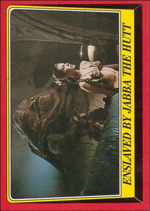Star Wars Heritage  (Base Set) card 48 Enslaved by Jabba the Hut