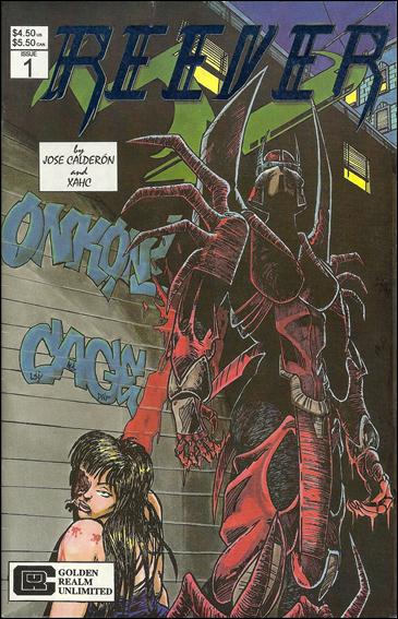 Reever issue 1 Blue Foil Cover