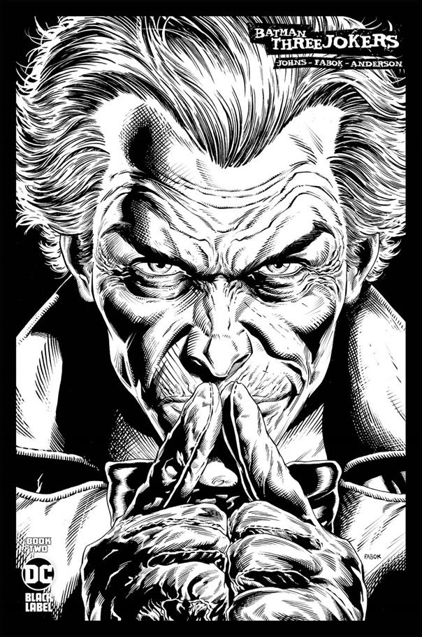 Batman: Three Jokers issue 2-G Jason Fabok 1:100 Black & White Cover