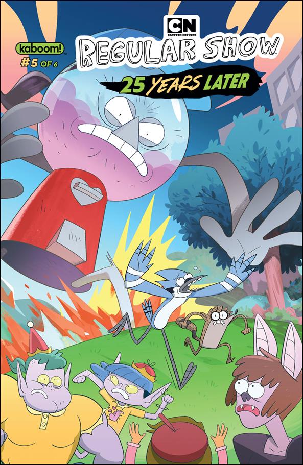 Regular Show: 25 Years Later issue 5 Cristina Rose Chua Cover