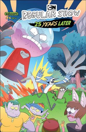 Regular Show: 25 Years Later issue 5 Cristina Rose Chua Cover