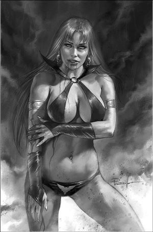Sacred Six issue 8-P Lucio Parrillo 1:40 Black & White Virgin Cover