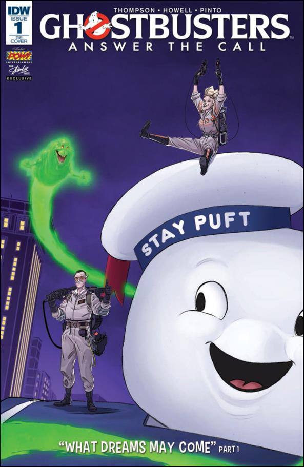 Ghostbusters: Answer the Call issue 1-E Dan Schoening POW / Stan Lee Comic Box Cover