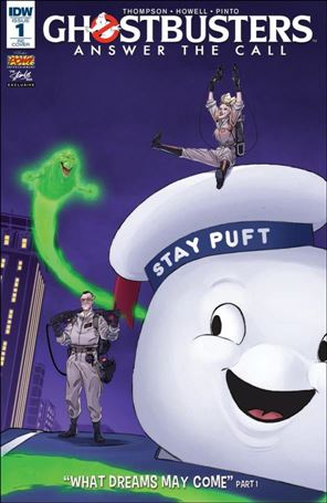 Ghostbusters: Answer the Call issue 1-E Dan Schoening POW / Stan Lee Comic Box Cover