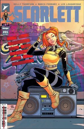 Scarlett (2024) issue 1-M Laura Braga Retailer Exclusive Cover 1/1000