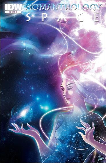 Womanthology: Space issue 3-B Hanie Mohd 1:10 Cover