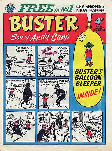 Buster (UK) issue 1 Sell by date MAY 28 1960