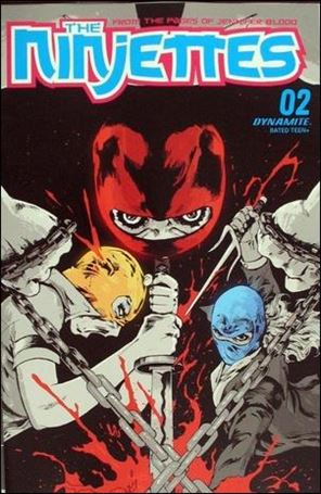 Ninjettes issue 2 Jonathan Lau Cover