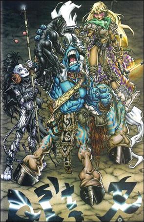 Animal Mystic issue 4-B Limited Edition Cover 1/1500