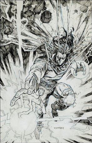 Vanish issue 2-H Ryan Ottley 1:100 Raw Cover