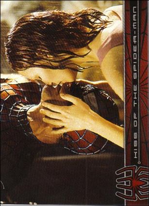 Spider-Man: The Movie (Base Set) card 63 Kiss Of The Spider-Man