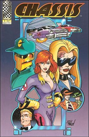 Chassis (1999) issue 1-C Dynamic Forces Gold Foil Cover 1/1000