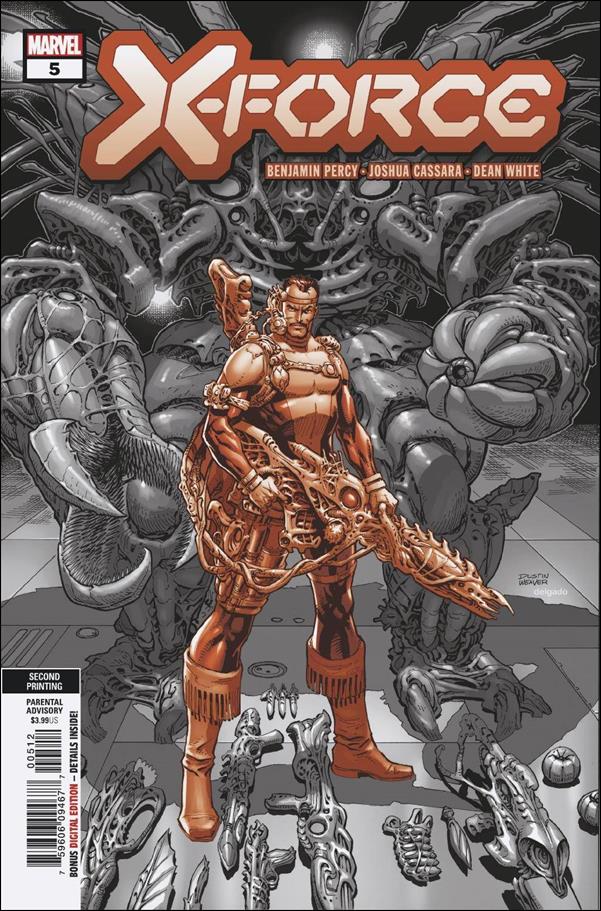 X-Force (2020) issue 5-D Dustin Weaver Cover (2nd Printing)