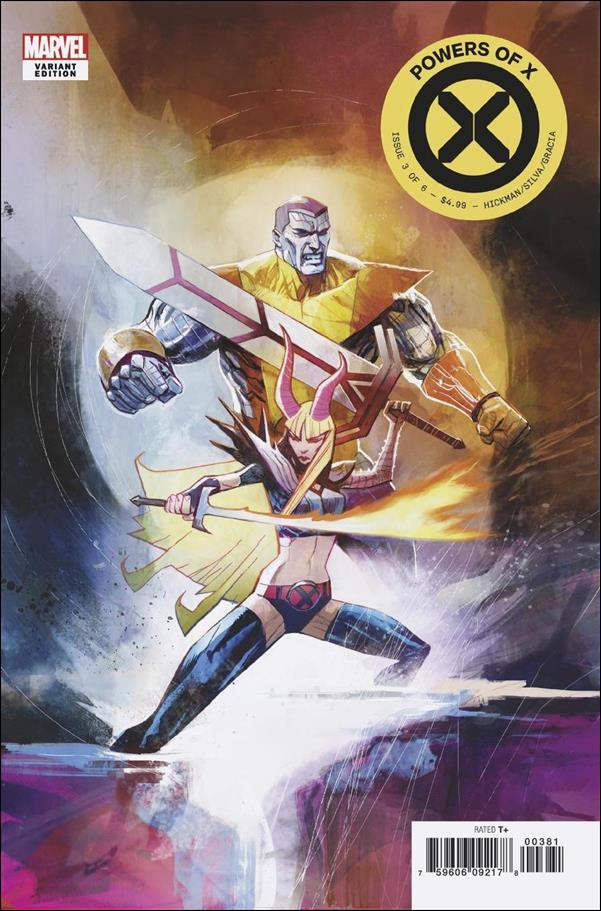 Powers of X issue 3-H Mike Huddleston 1:10 Cover