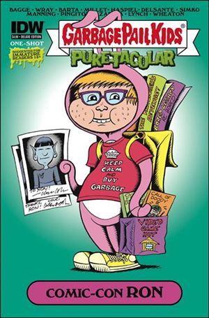 Garbage Pail Kids Comic-Book Puke-Tacular issue One-Shot-D Pollybagged Peter Bagge Deluxe Edition with Card