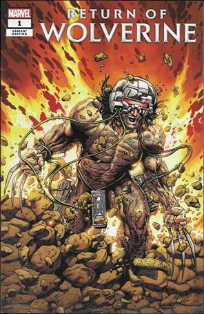 Return of Wolverine issue 1-F Steve McNiven 