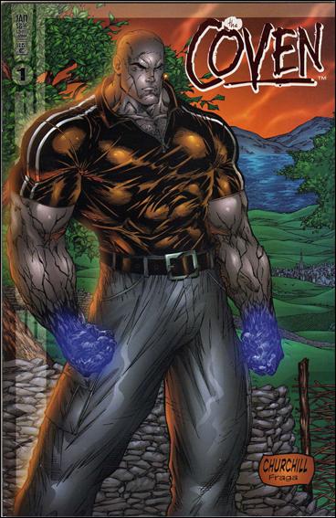 Coven (1999) issue 1-E DF Ian Churchill "Black Mass" Foil Cover 1/3000