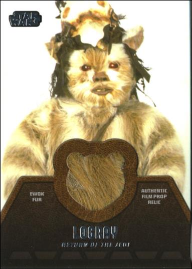 Star Wars Jedi Legacy (Relic Subset) card ER-3 Logray - Return of the Jedi