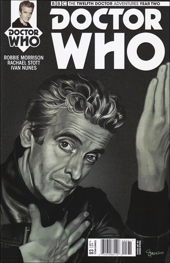 Doctor Who: The Twelfth Doctor Year Two issue 3-C Simon Myers Homage Cover