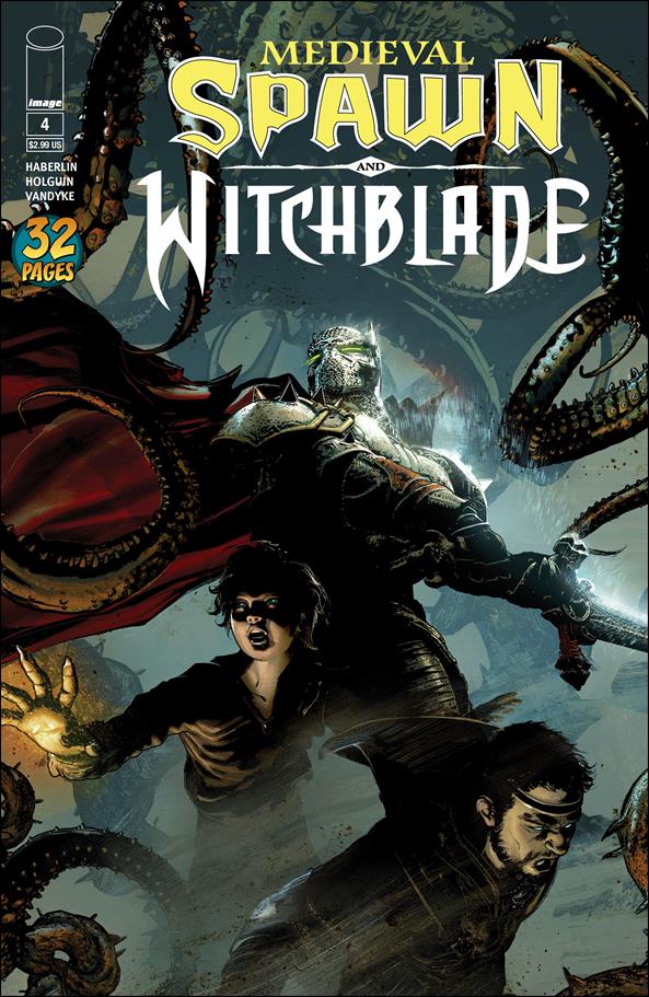 Medieval Spawn & Witchblade (2018) issue 4 Standard Cover