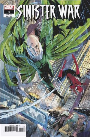 Sinister War issue 1-I Federico Vincentini Cover