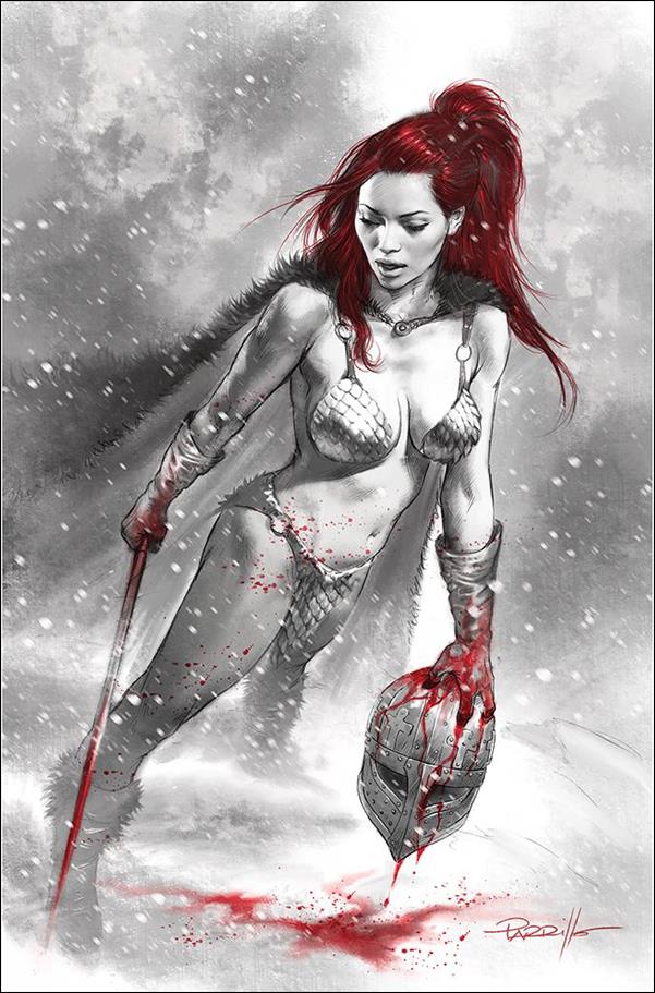 Red Sonja: Black White Red issue 3-M Lucio Parrillo Virgin Cover