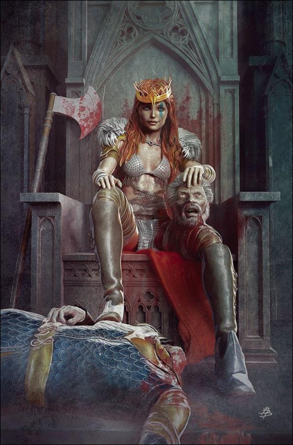 Red Sonja (2023) issue 11-K Björn Barends Virgin 1:15 Cover