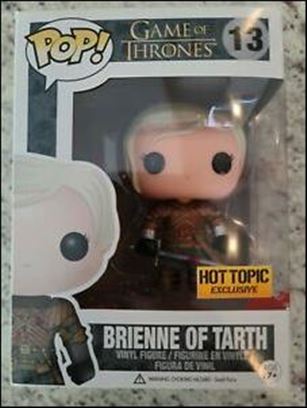 POP! Game of Thrones figure 13-B Brienne of Tarth (Bloody Hot Topic Exclusive)