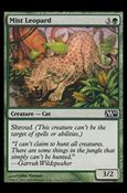 Magic the Gathering: 2010 Core Set (Base Set) card 193 Mist Leopard
