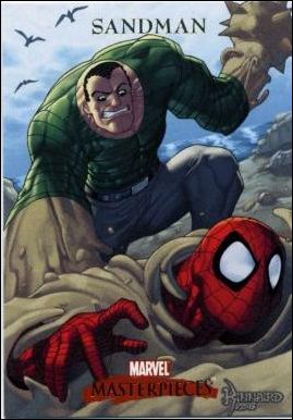2007 Marvel Masterpieces (Base Set) card 71 Sandman