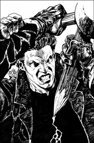 Angel: Blood & Trenches issue 3-B 1:10 Sketch Cover